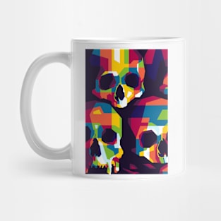 Skulls Pop Art Mug